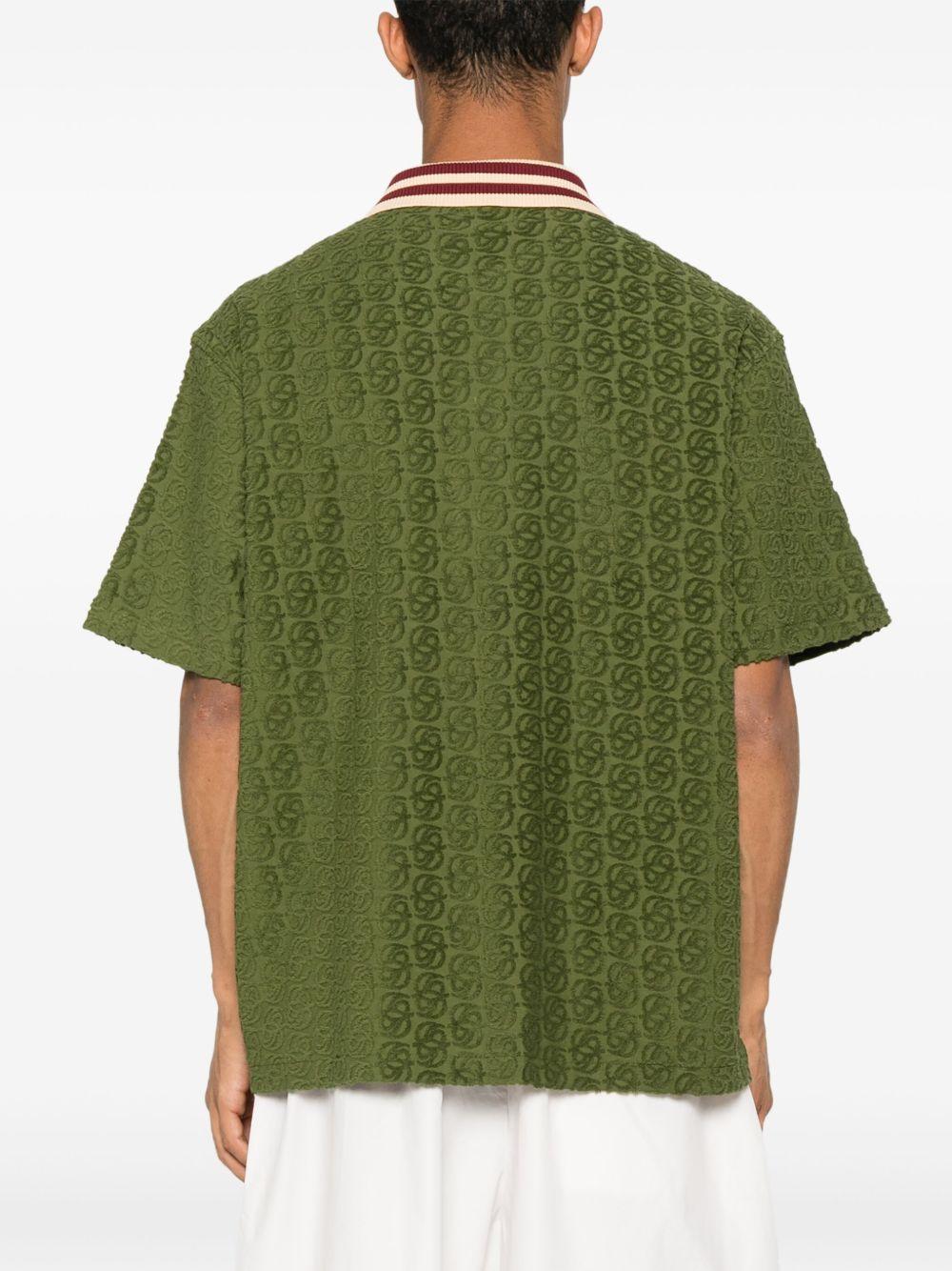 contrasting-collar shirt  Product Image