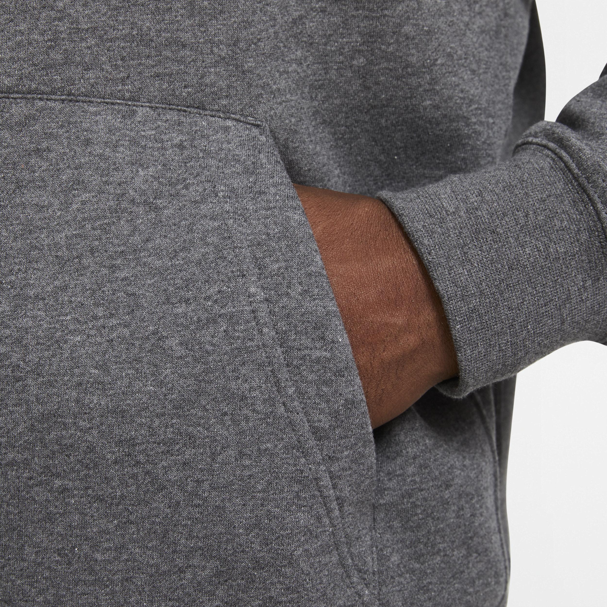 Mens Nike Sportswear Club Fleece Full-Zip Hoodie | BV2645-071 Product Image