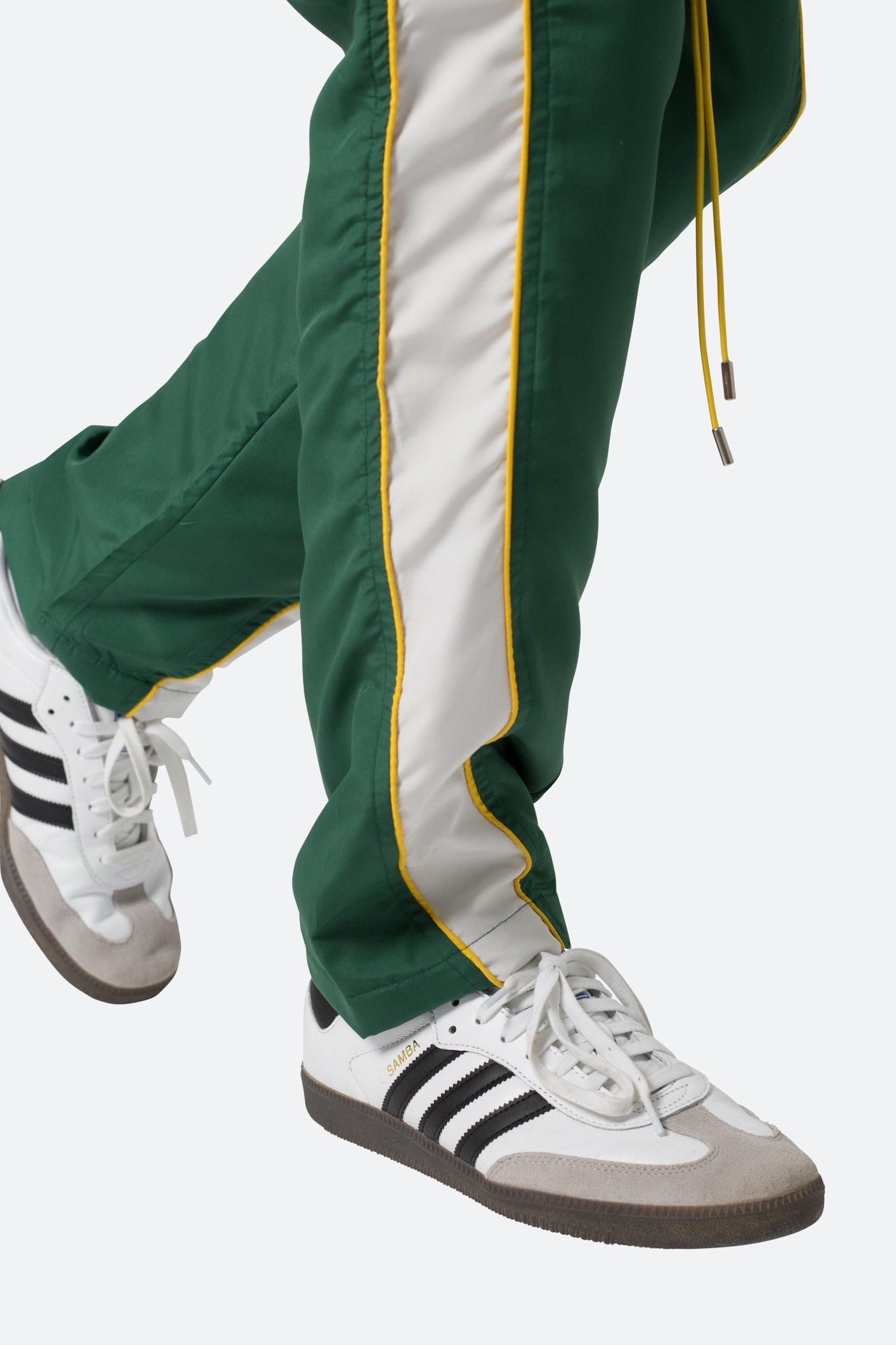 Race Track Pants - Green/White Product Image