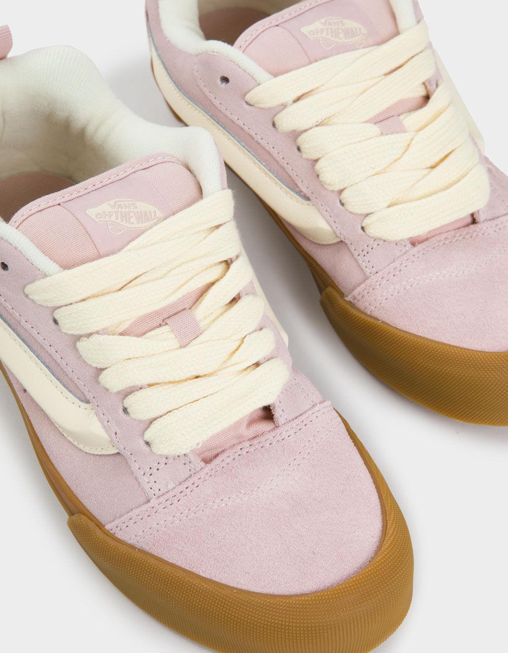 VANS Knu Skool Womens Shoes - LIGHT PINK Product Image