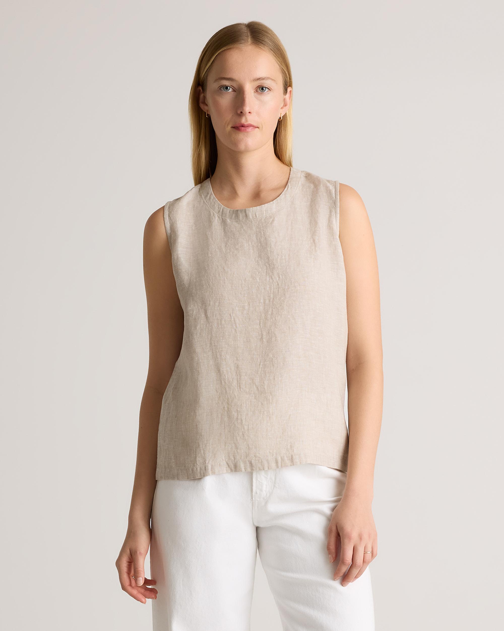 Quince | Women's 100% European Linen Tank Top Product Image