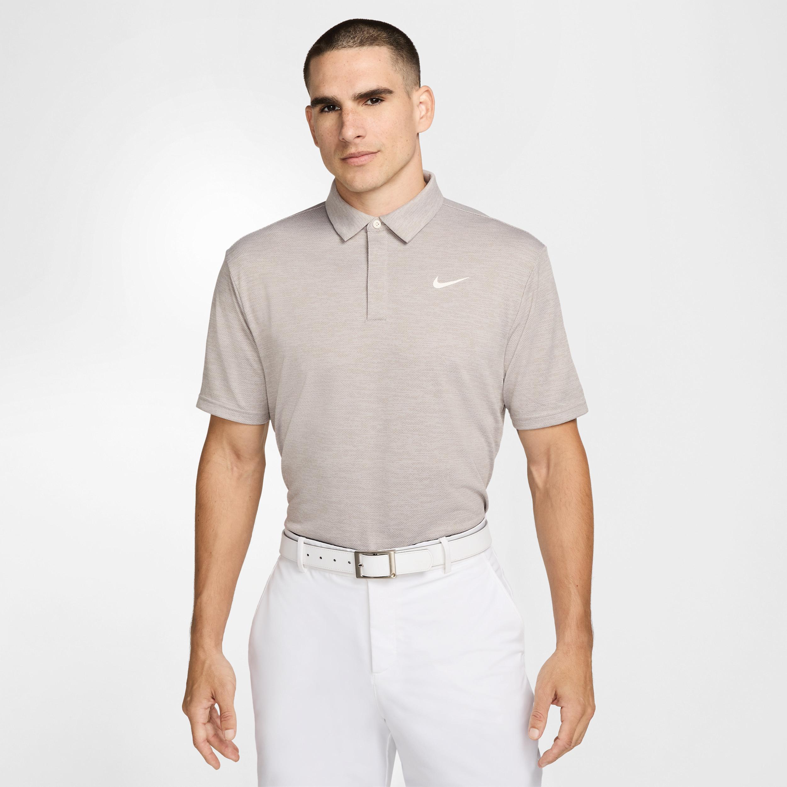 Nike Mens Tour Dri-FIT Jacquard Golf Polo | FZ7475-009 Product Image
