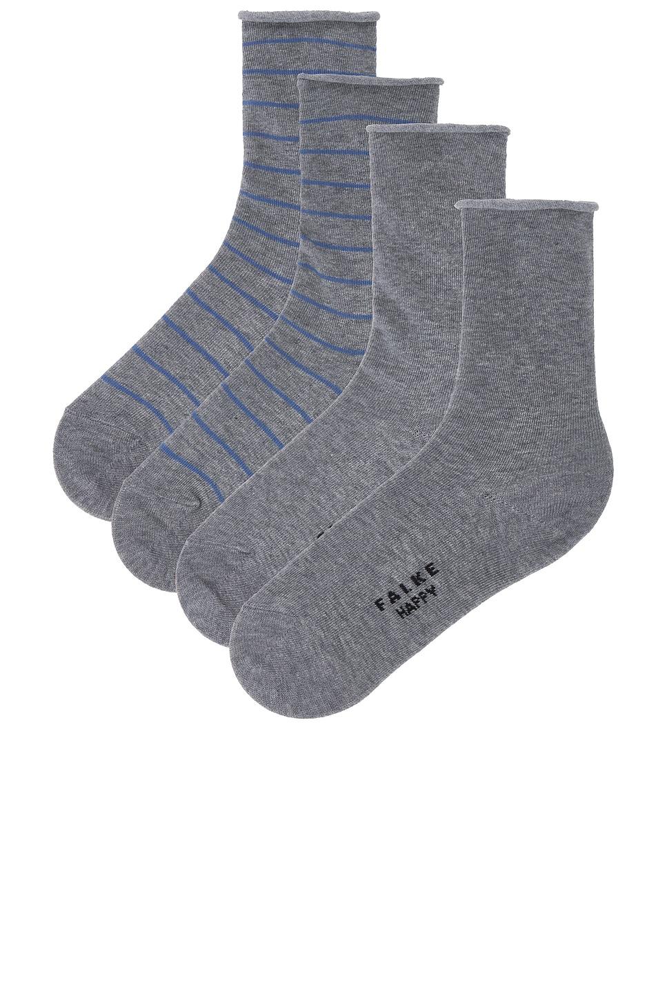 Happy Stripe 2-pack Sock FALKE Product Image