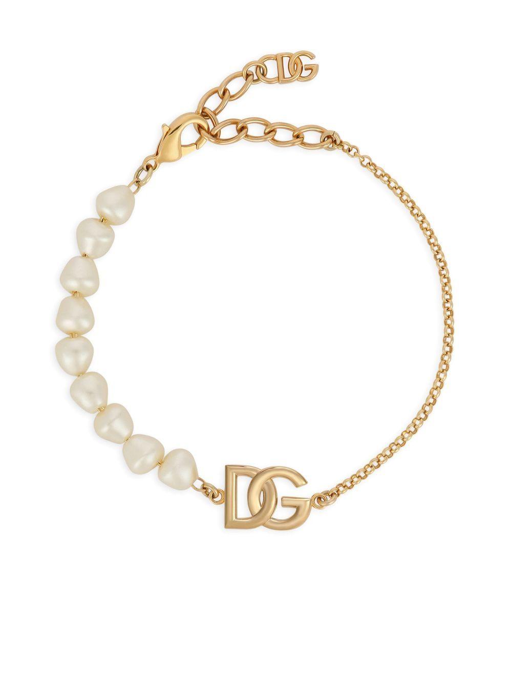 logo pearl bracelet  Product Image