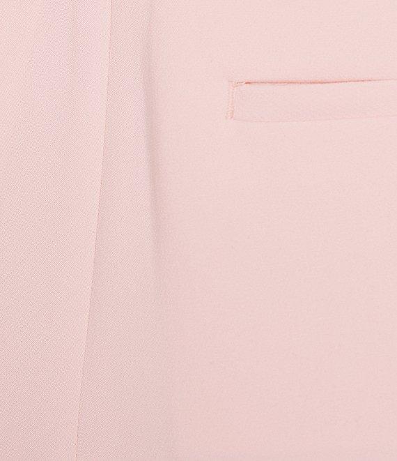 Gibson & Latimer Perfect Fit Woven High Rise Pleated Front Coordinating Suiting Wide Leg Trousers Product Image