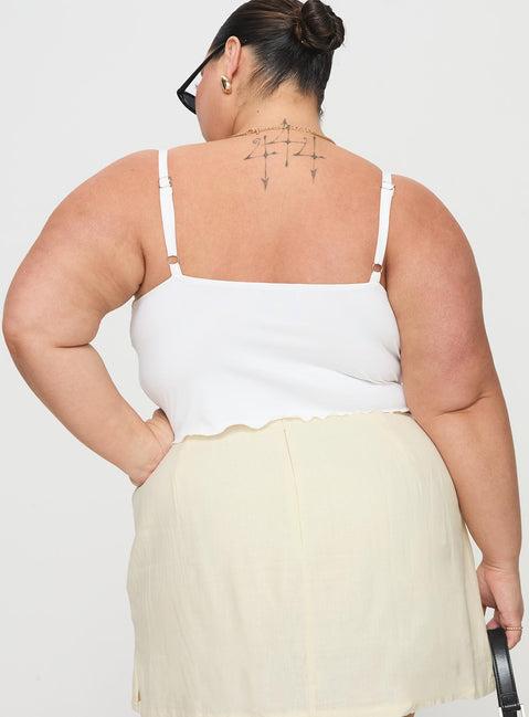 Greyer Top White Curve Product Image