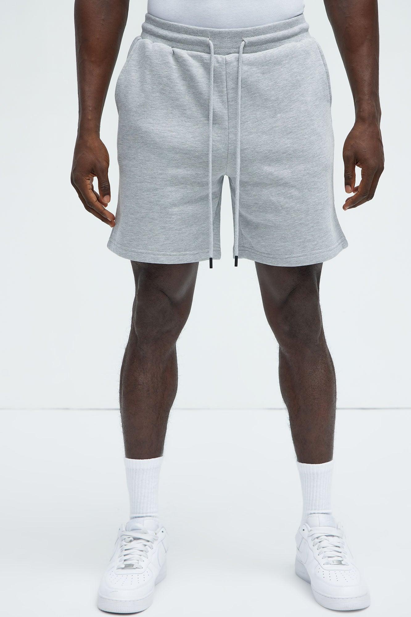 Tyson Sweatshort - Heather Grey Product Image