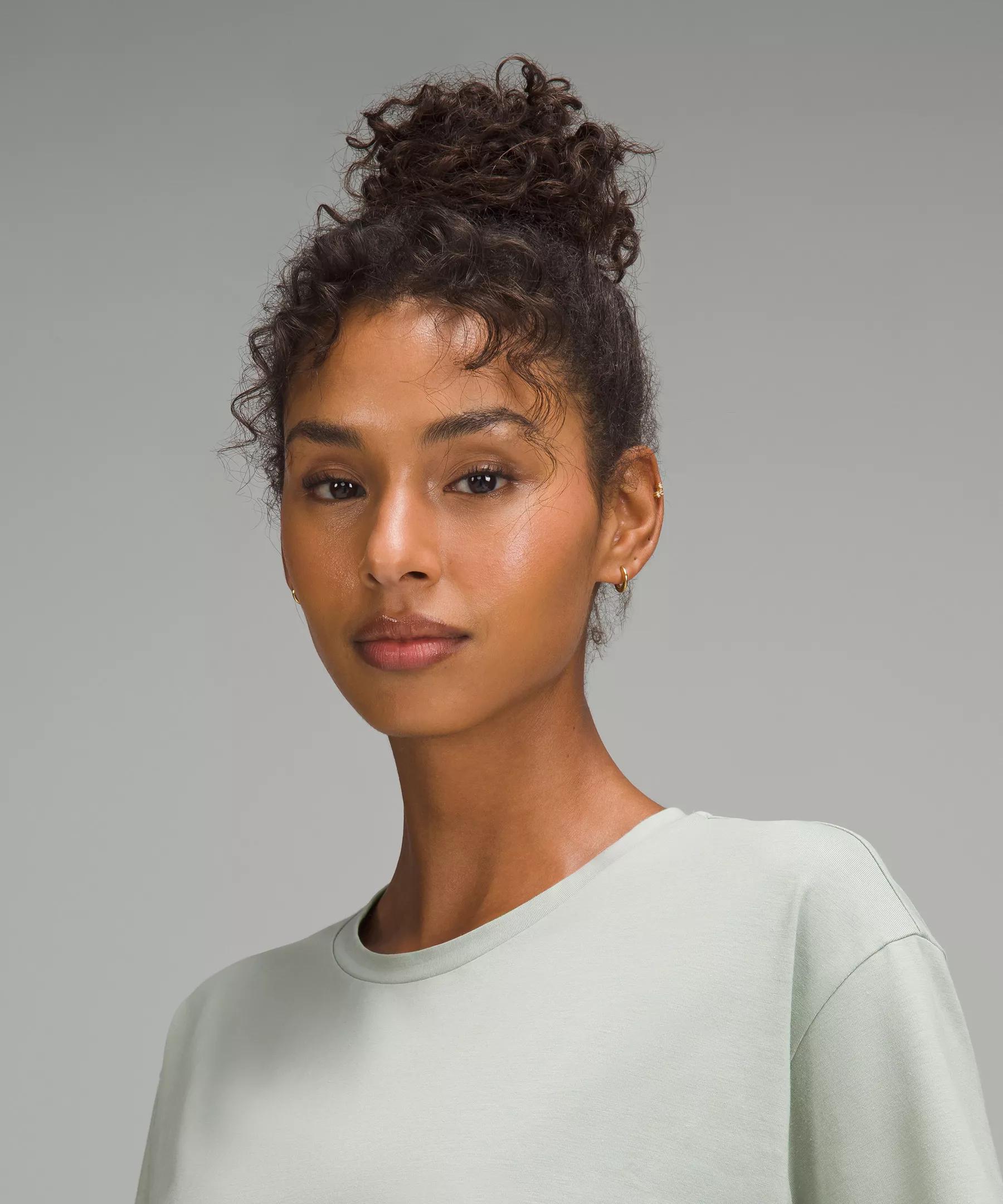 Twist-Front Oversized T-Shirt Product Image