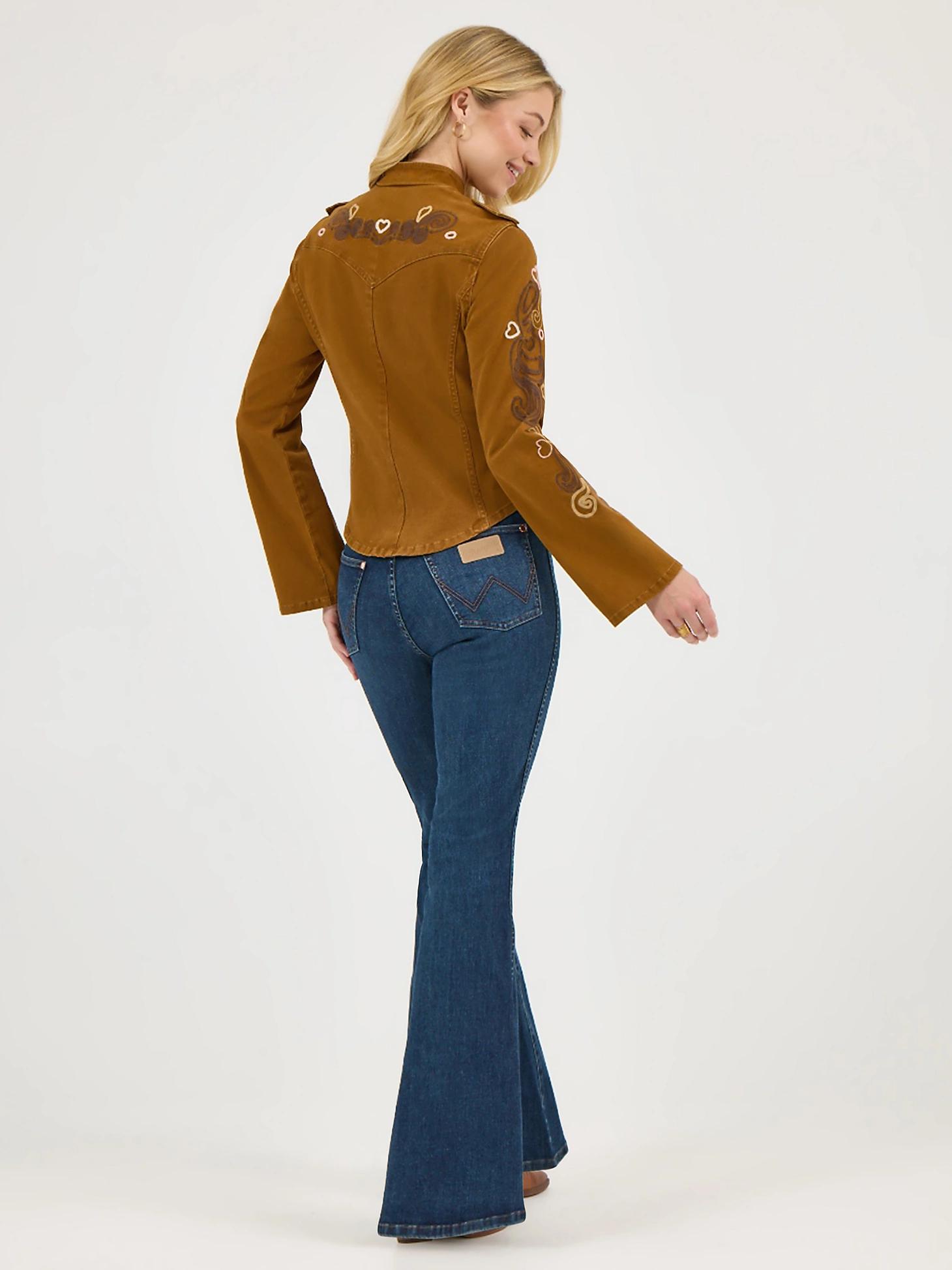 Wrangler x Lainey Wilson Embroidered Utility Jacket | Women's JACKETS & OUTERWEAR | Wrangler® Product Image