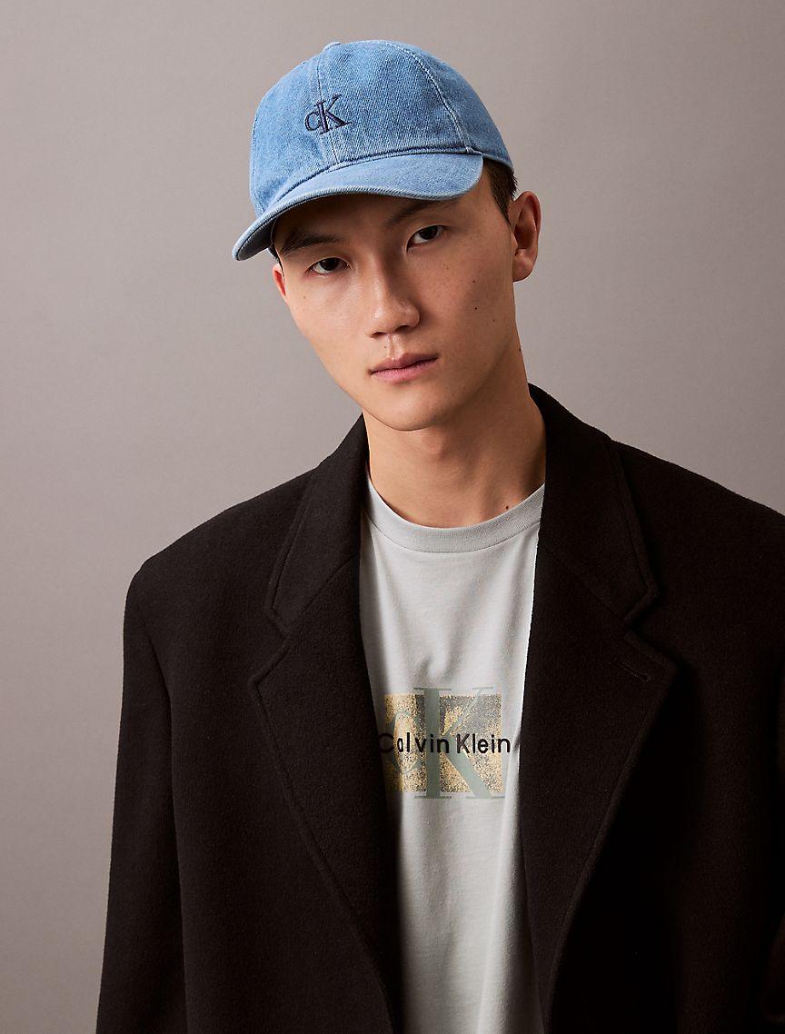 Denim Compact Monogram Logo Baseball Cap Product Image