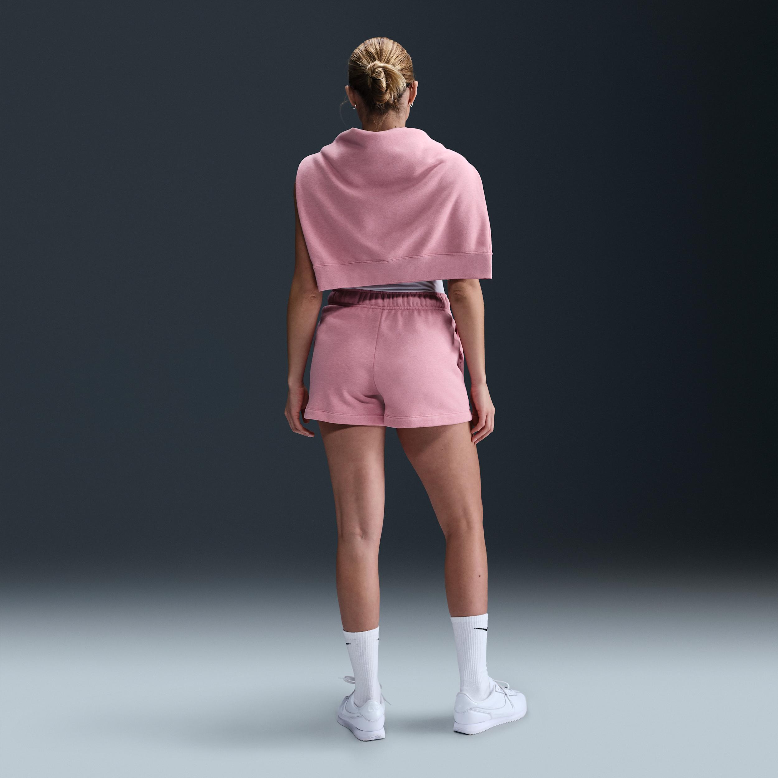 Womens Nike Sportswear Club Fleece Mid-Rise Shorts | DQ5802-699 Product Image