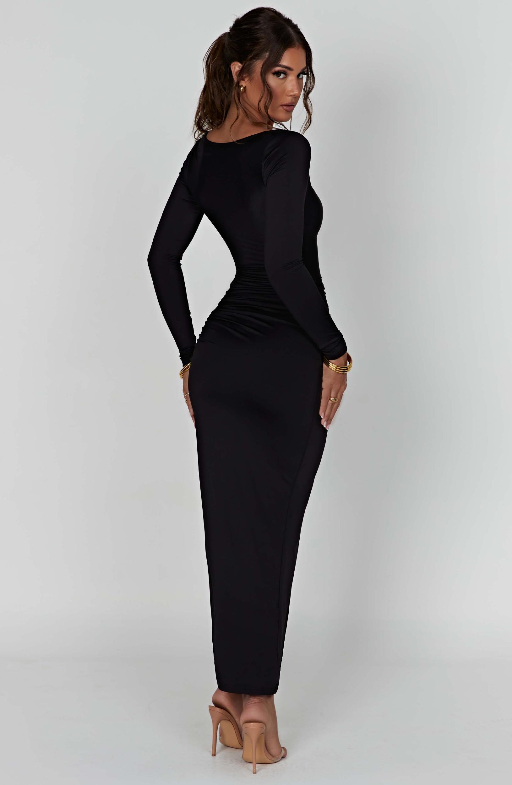 Raye Maxi Dress - Black Product Image