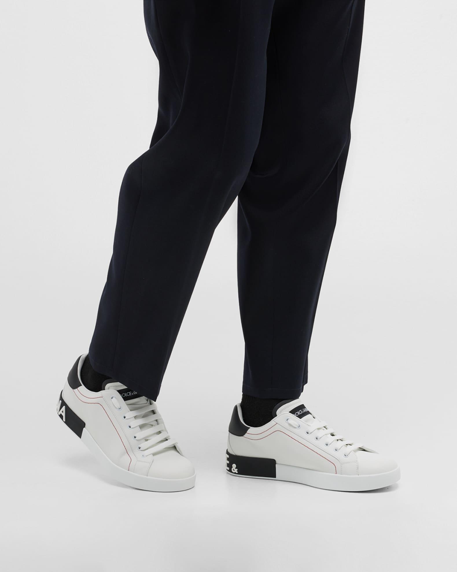 Men's Portofino Two-Tone Leather Sneakers Product Image