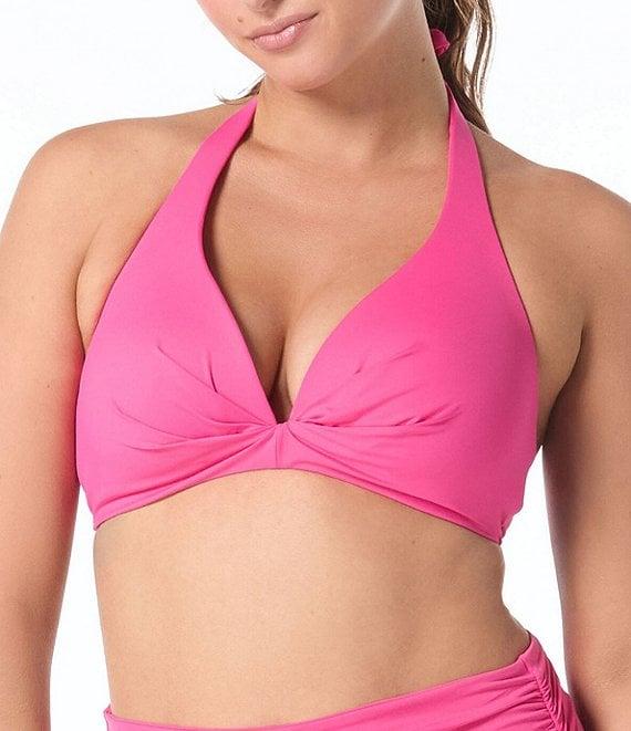 Coco Reef Classic Solids High Waisted Rollover Bikini Swim Bottom Product Image