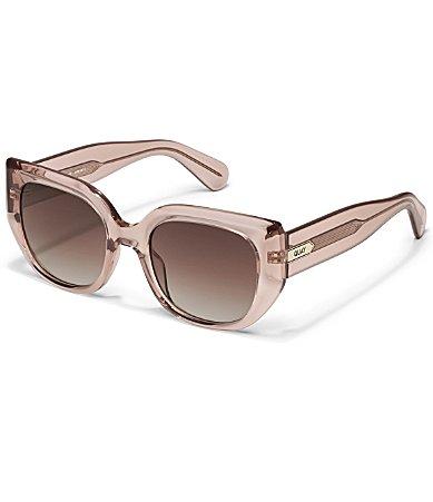 QUAY Womens Busy Busy 53mm Square Sunglasses Product Image