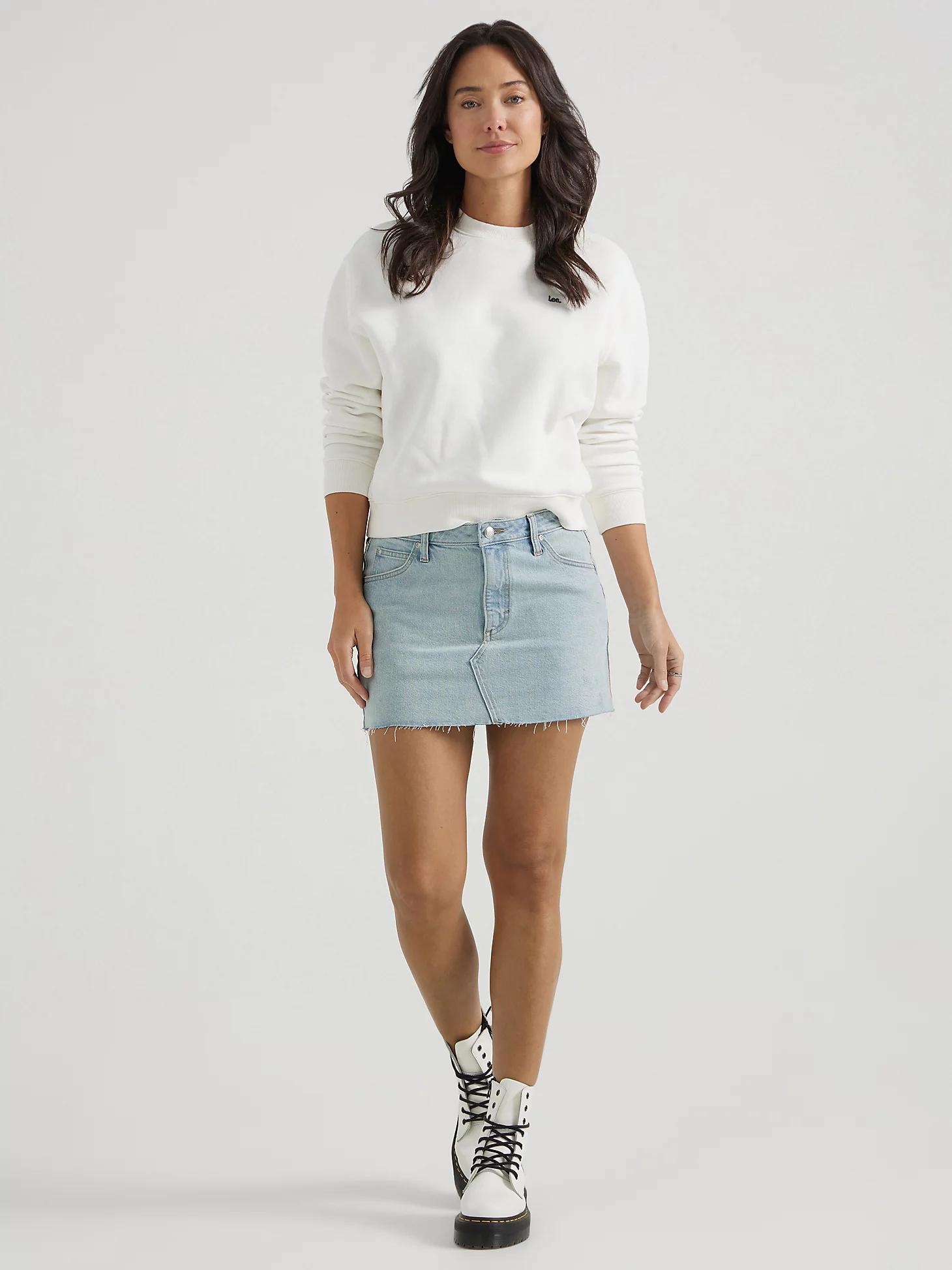 Women's Low Rise Mini Skirt | Women's Skirts & Dresses | Lee® Product Image