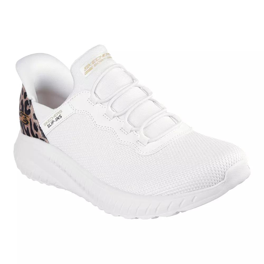 BOBS Sport™ by Skechers Hands Free Slip-ins® Squad Chaos Seize the Hour Women's Sneakers, Size: 11, White Product Image