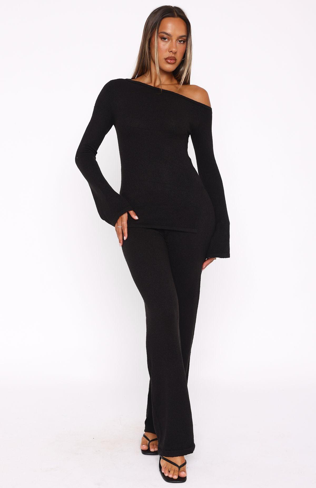 We'll Be Fine Pants Black Product Image