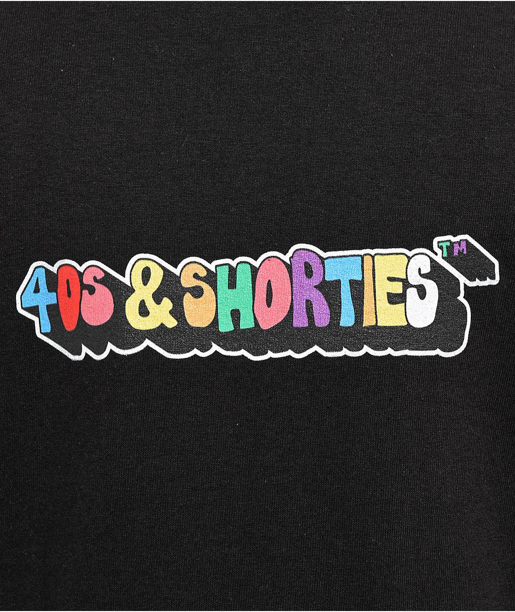 40s & Shorties Toon Logo Black T-Shirt Product Image