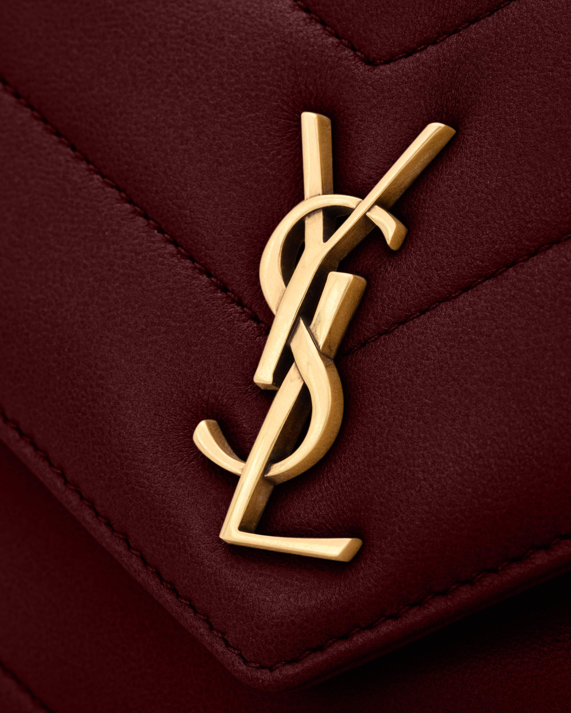 CASSANDRE small chain pouch in suede Product Image