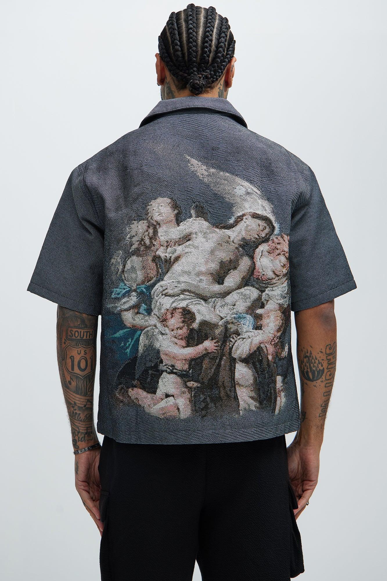 Apollyon Tapestry Shirt - Multi Color Product Image