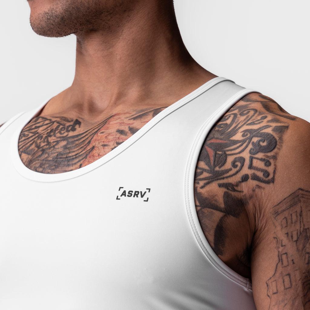 0985. WarpFlexx-Lite® Slim Tank - White Product Image