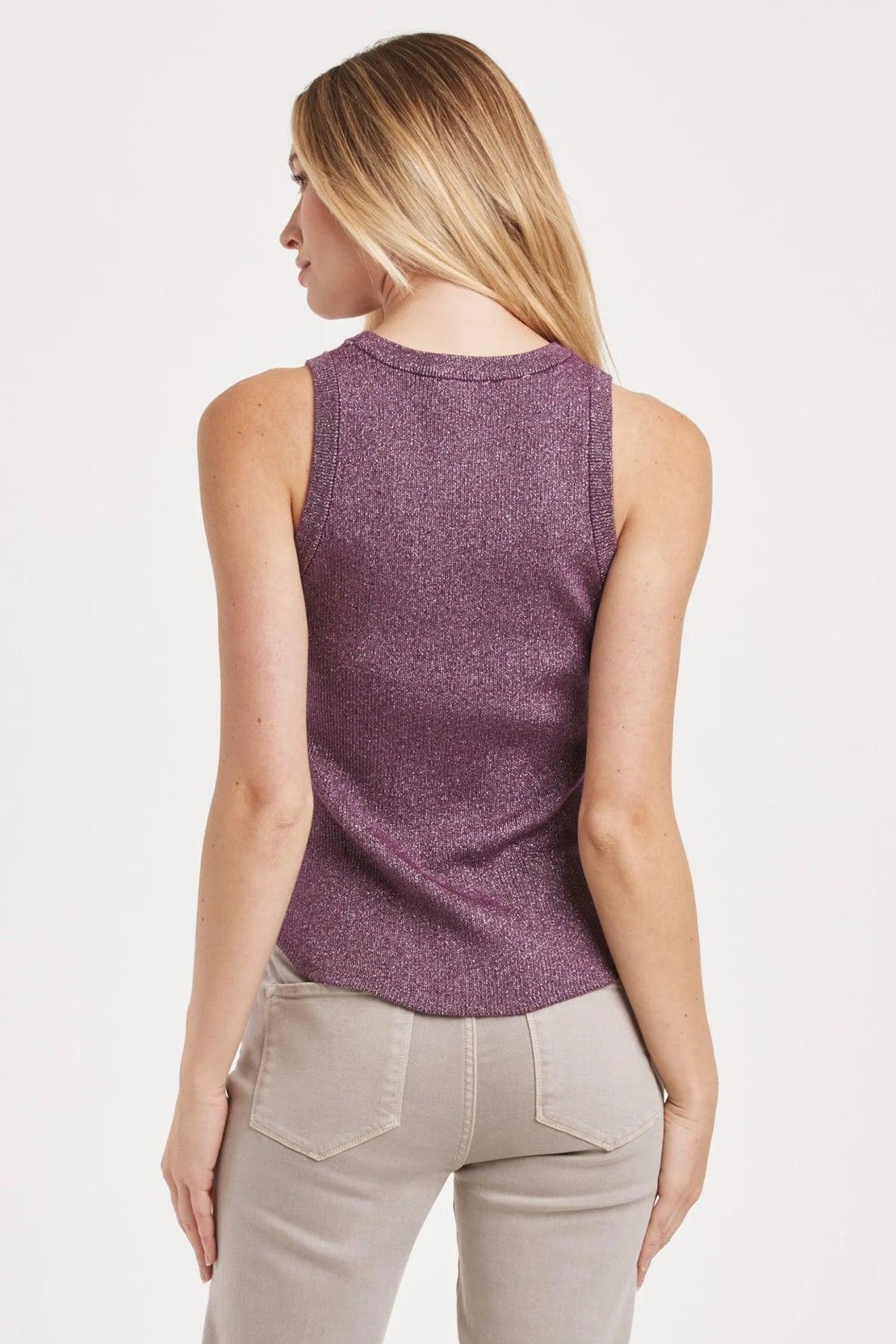 Cora Sleeveless Sweater Tank Product Image