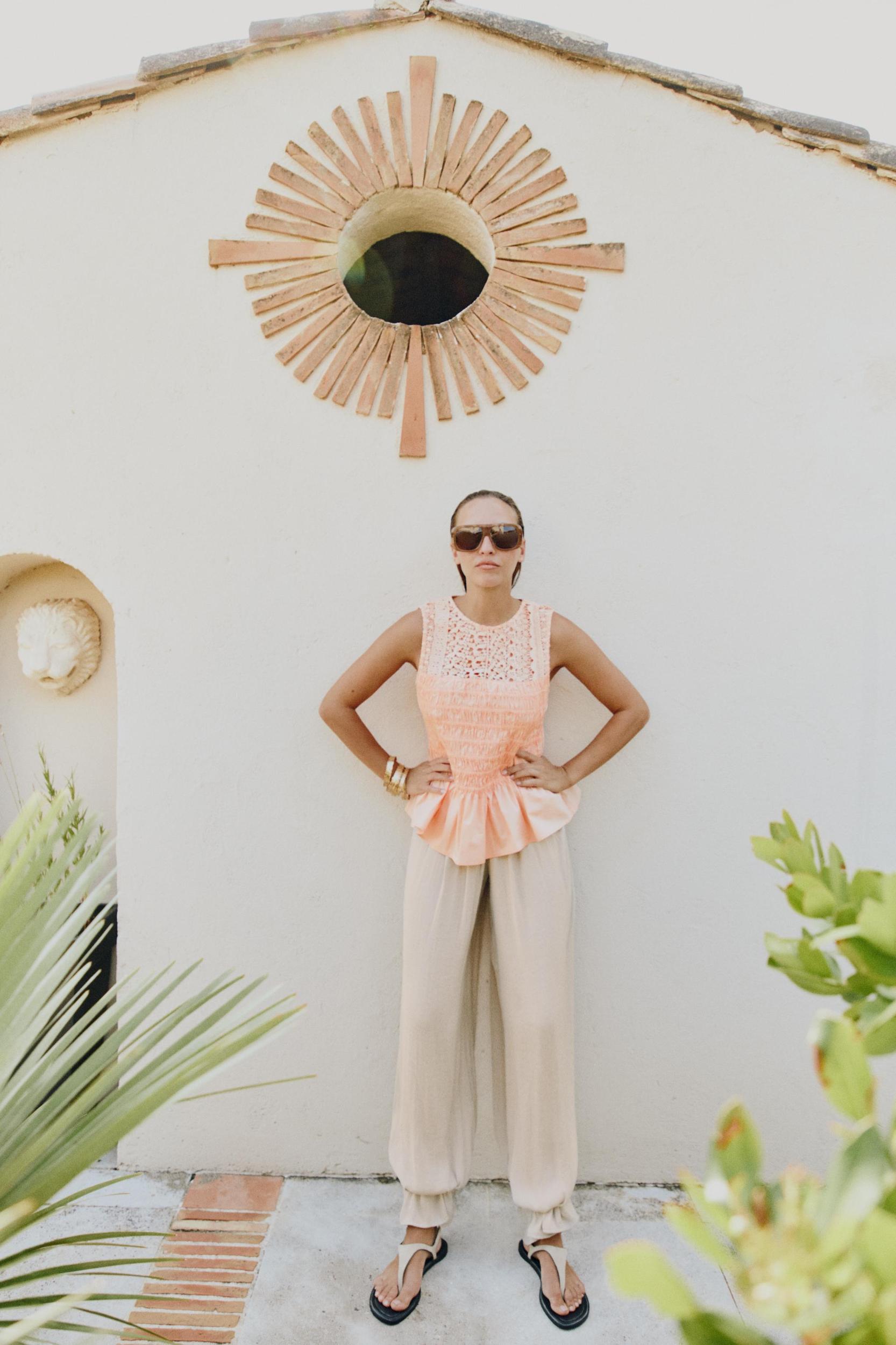 RUFFLED ELASTIC TOP Product Image