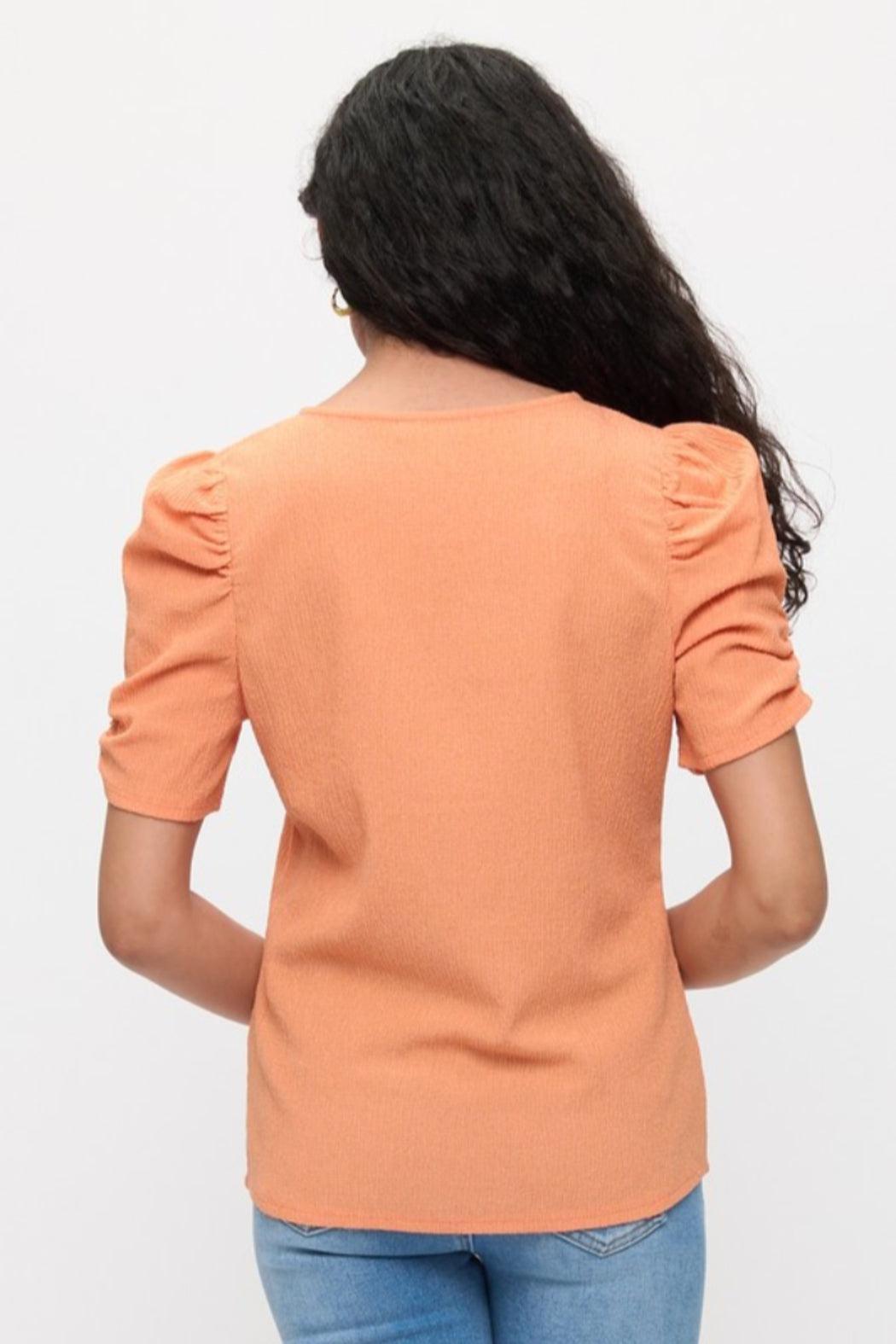 Puffed Sleeve Top Product Image