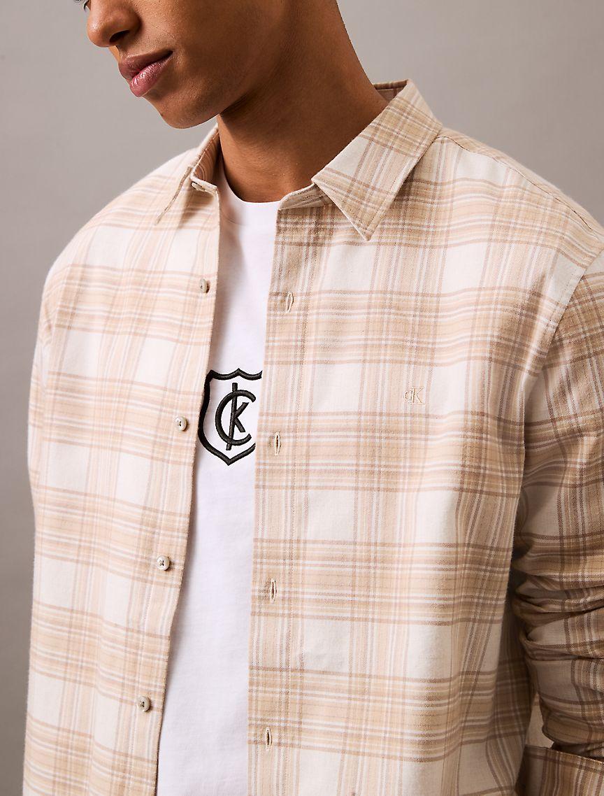 Plaid Flannel Classic Shirt Product Image