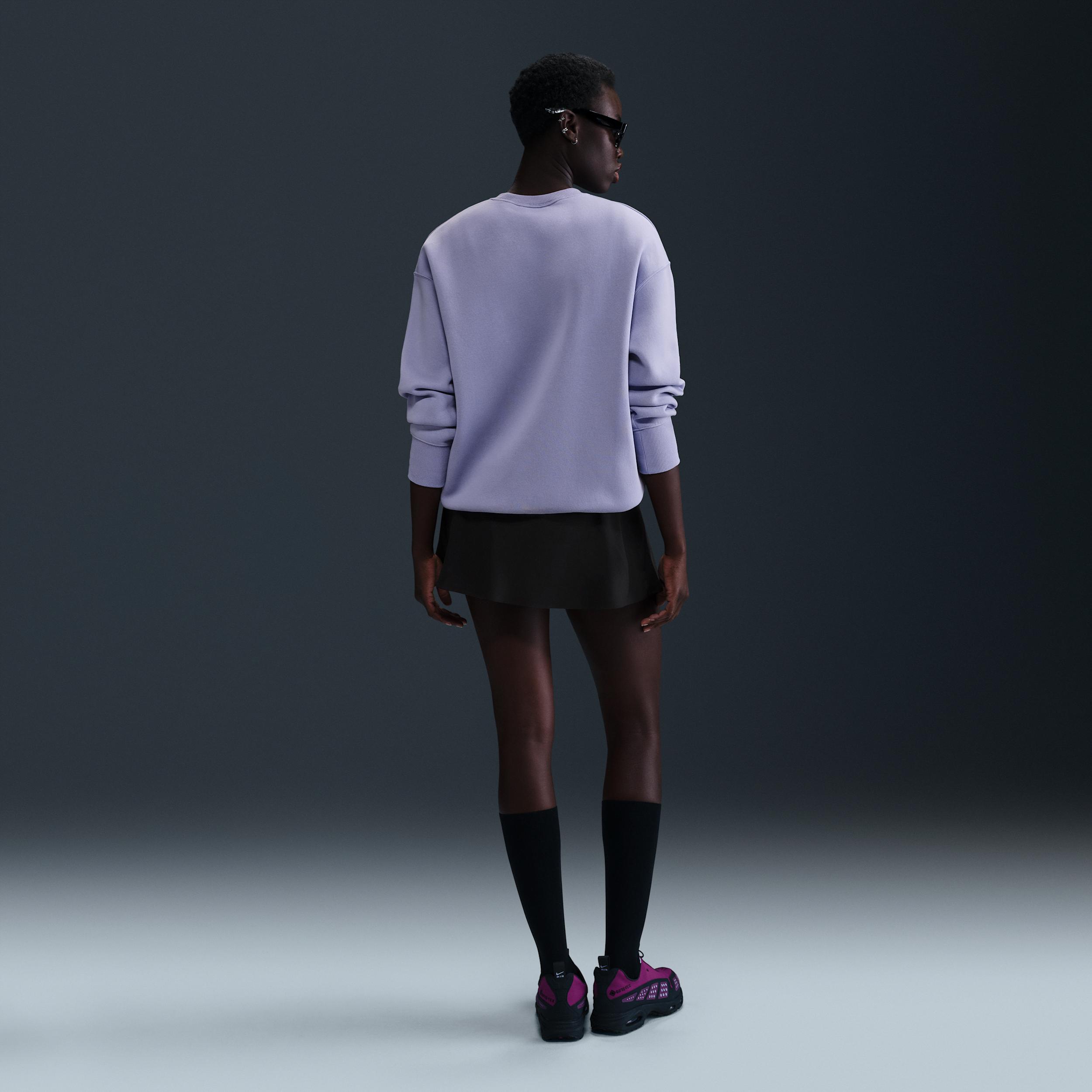 Women's Nike Sportswear Phoenix Fleece Oversized Crew-Neck Sweatshirt Product Image