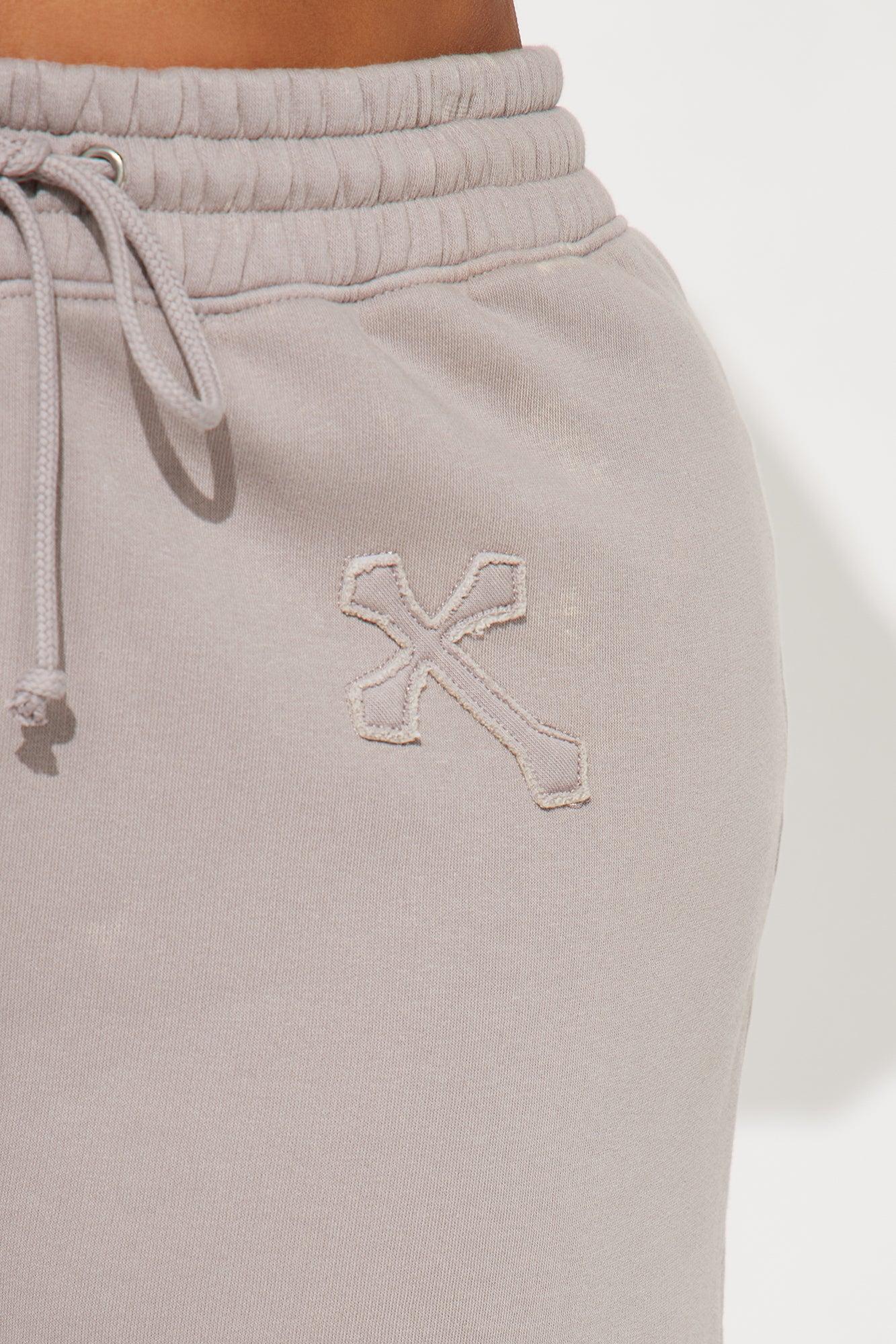 Wake Up Blessed Washed Pant - Grey/combo Product Image