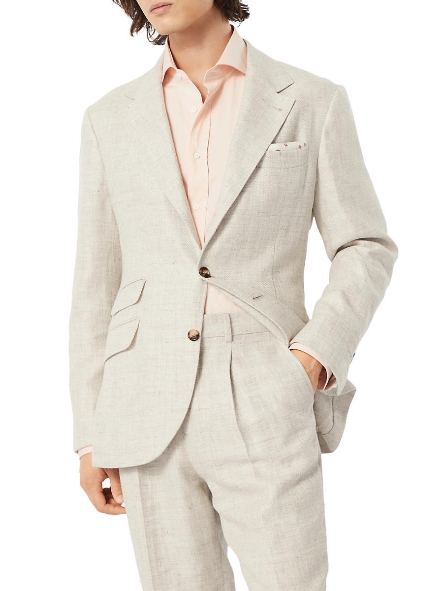 Mens Diagonal Deconstructed Cavallo Blazer Product Image