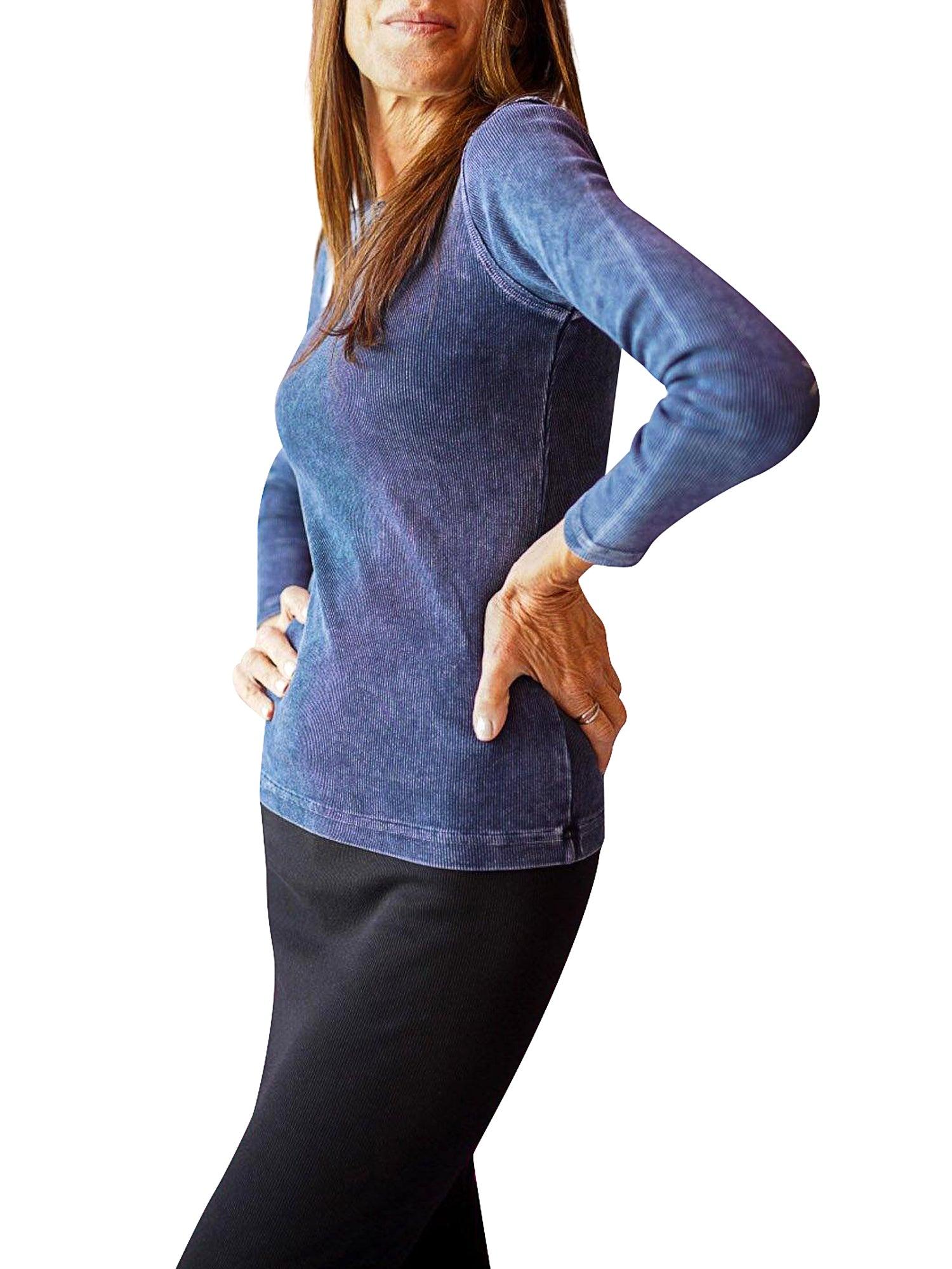 Hard Tail Ribbed Crewneck Tee CS-118 Product Image