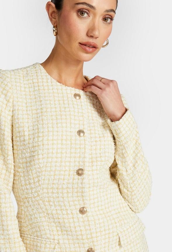 Tweed Hourglass Jacket Product Image