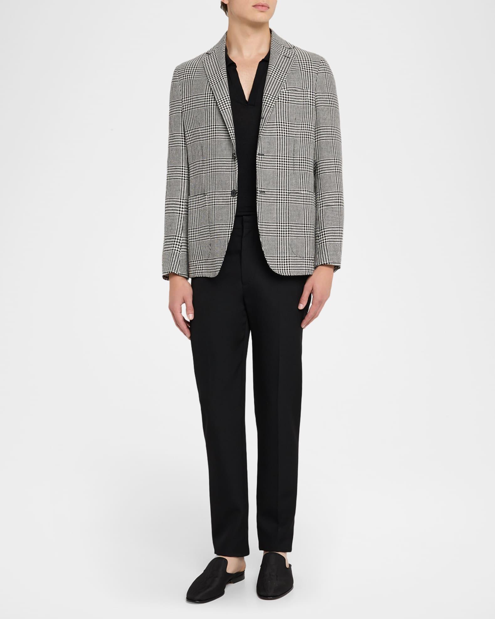 Men's Glen Check Single-Breasted Sport Coat Product Image