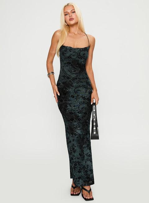 Giorgiana Maxi Dress Black Product Image