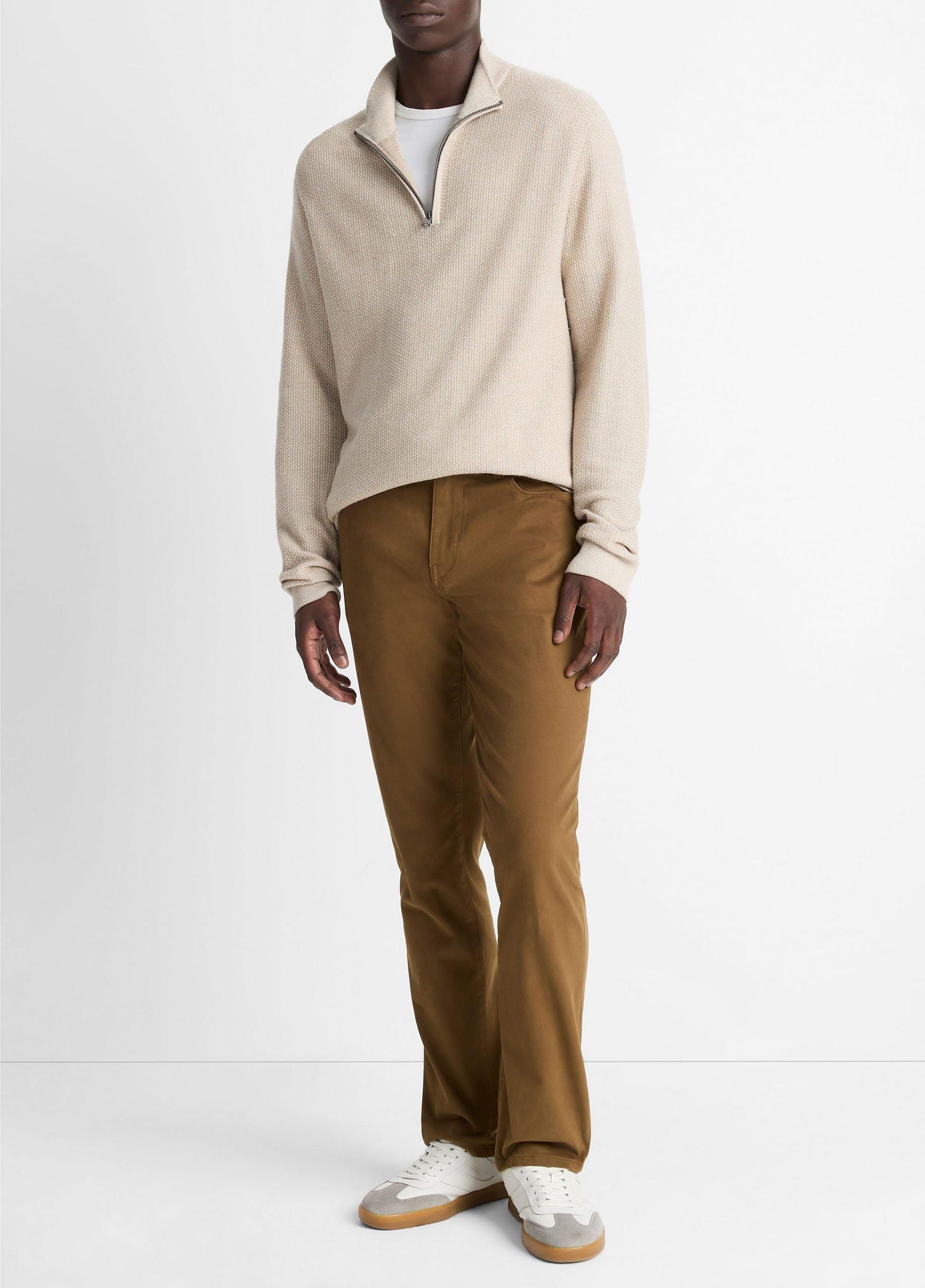 Dylan Slim 5-Pocket Peached Stretch-Cotton Pant Product Image