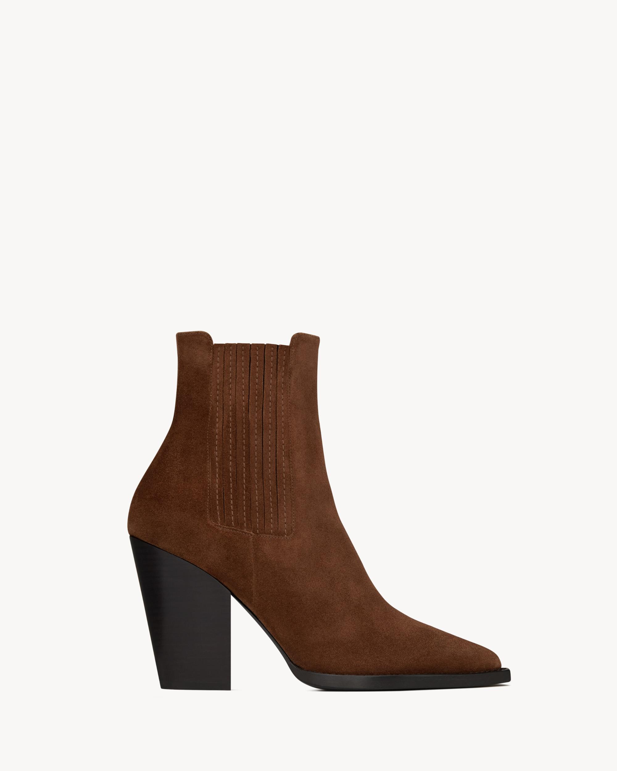 THEO chelsea booties in suede Product Image