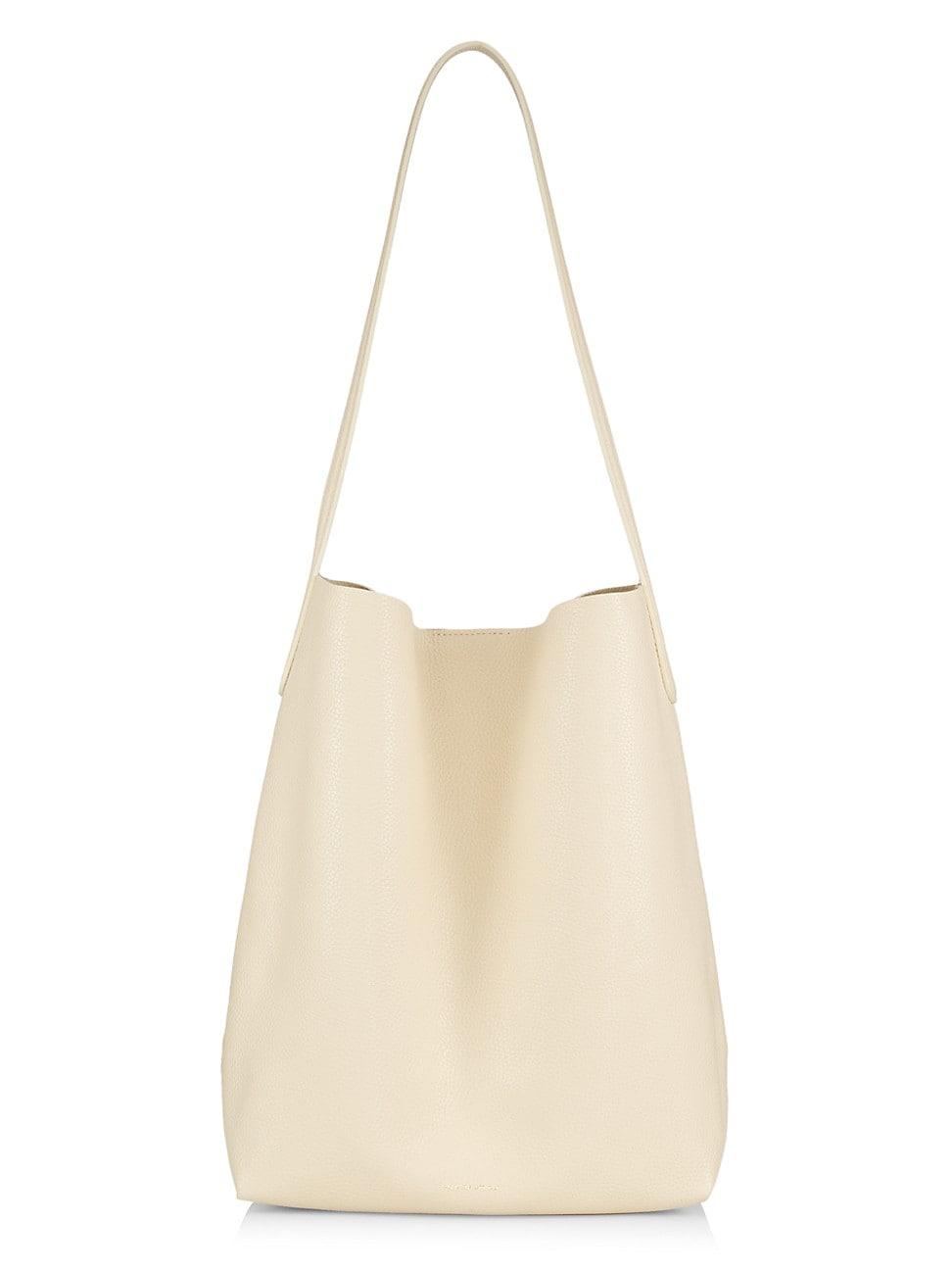 Womens Everyday Cabas Pebbled-Leather Bag Product Image