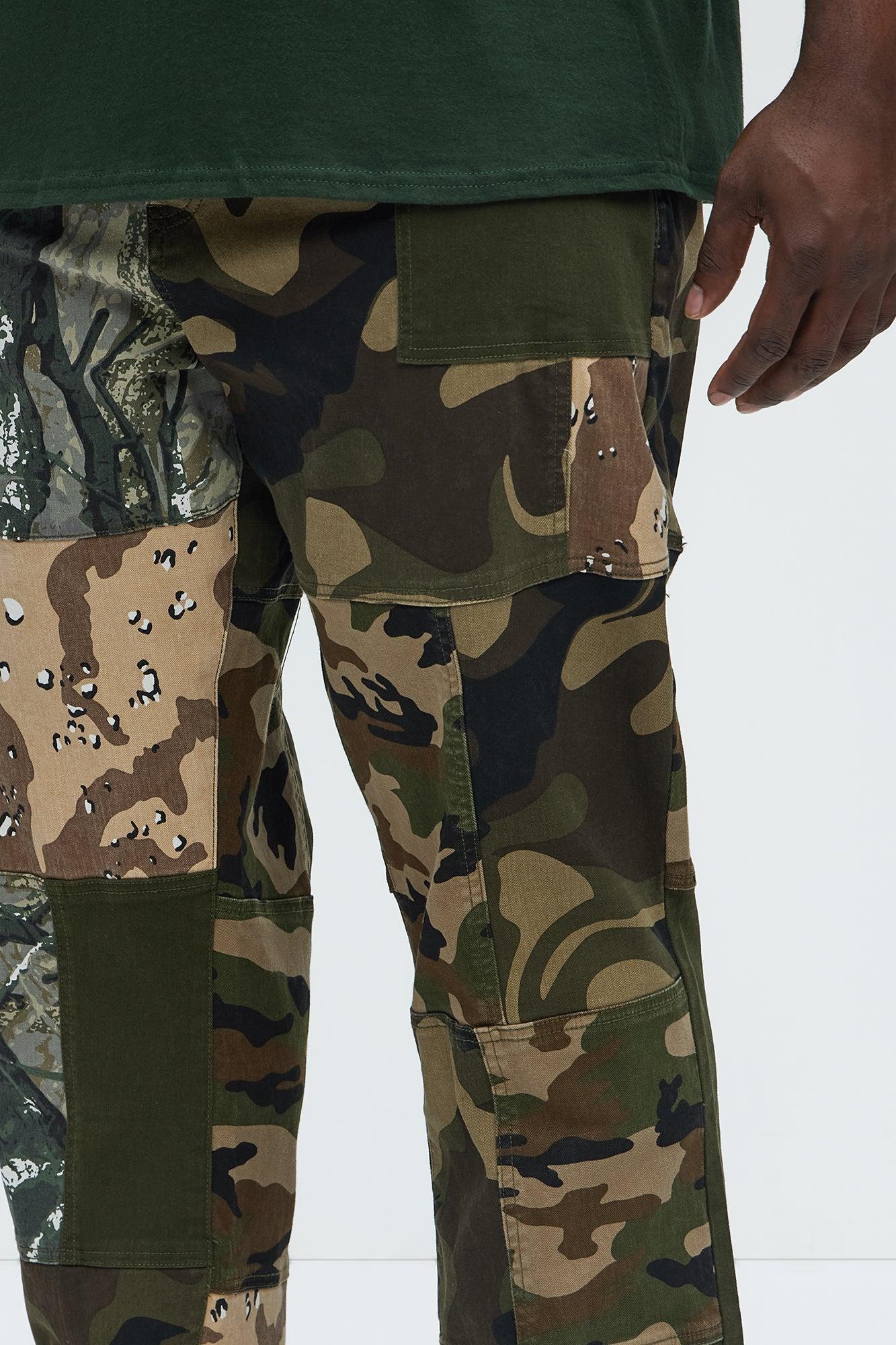 Got This On Me Camo Straight Pants - Camouflage Product Image