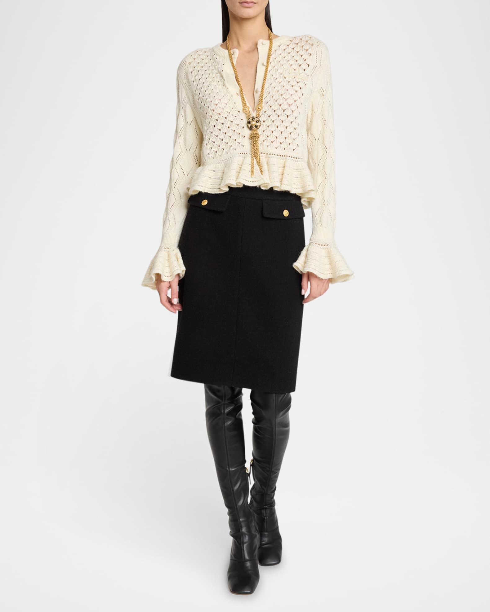 Tweed Pencil Skirt Product Image