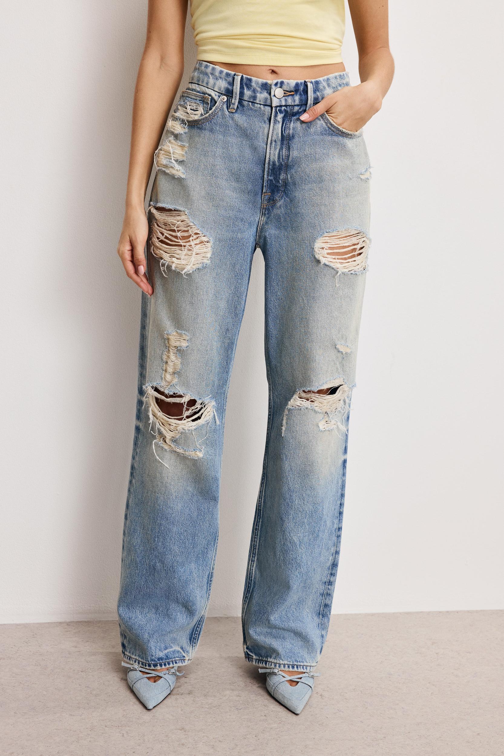 GOOD 90S RELAXED JEANS | INDIGO962 Product Image
