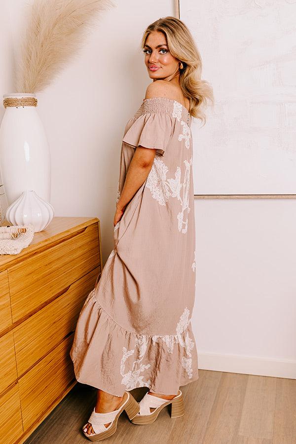 Livin' In The Moment Maxi Dress Product Image