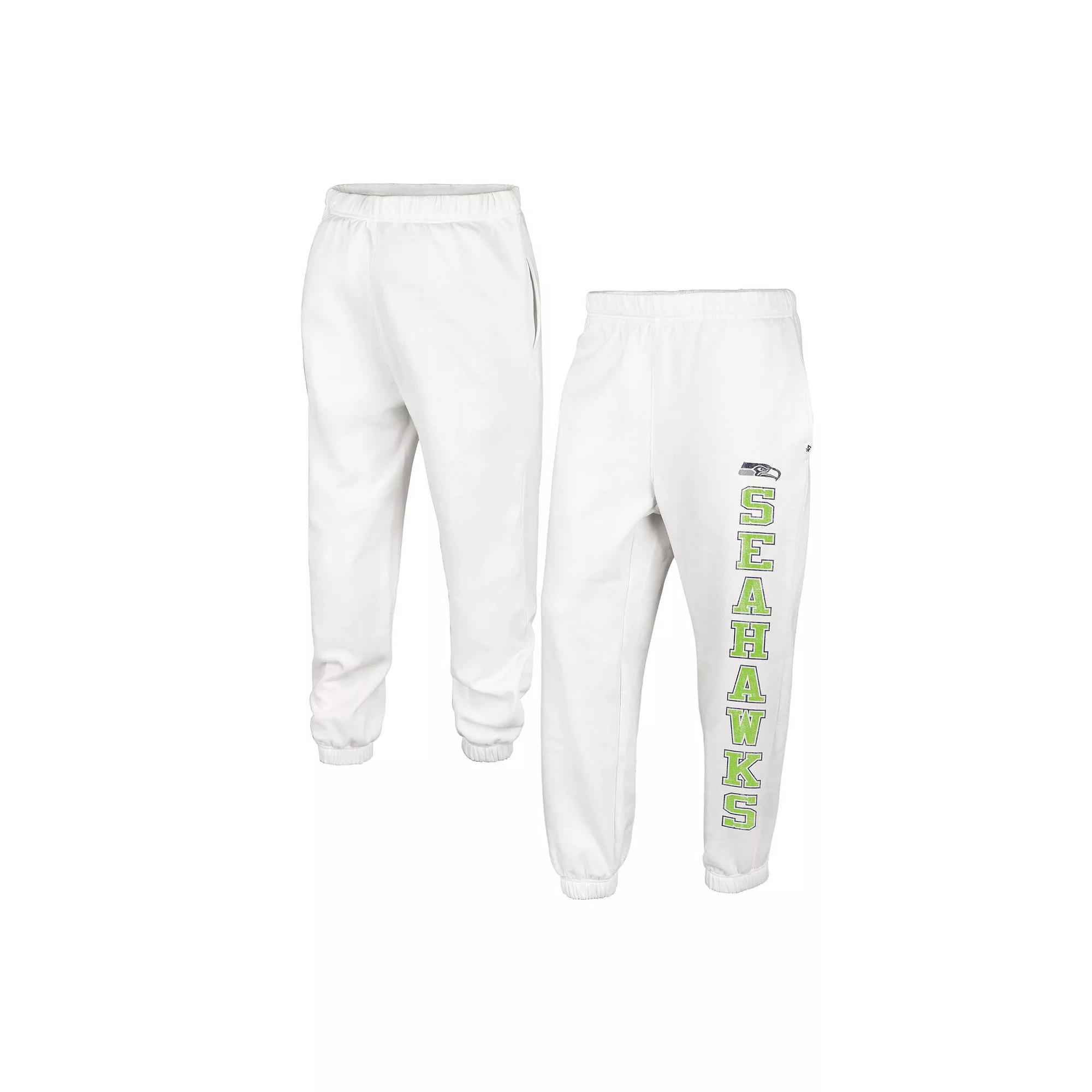 Women's '47 Oatmeal Seattle Seahawks Harper Joggers,  Product Image