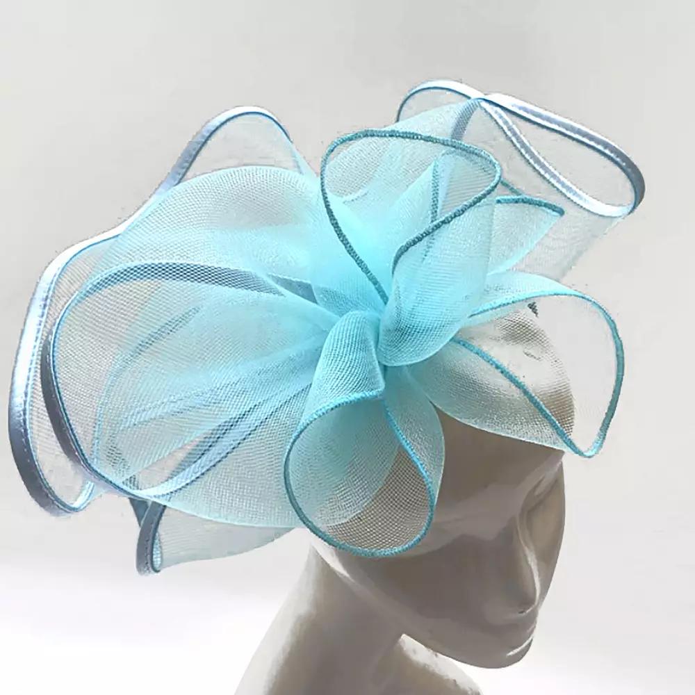 Women's Bellisima Crinoline Rosette Fascinator, Blue Product Image