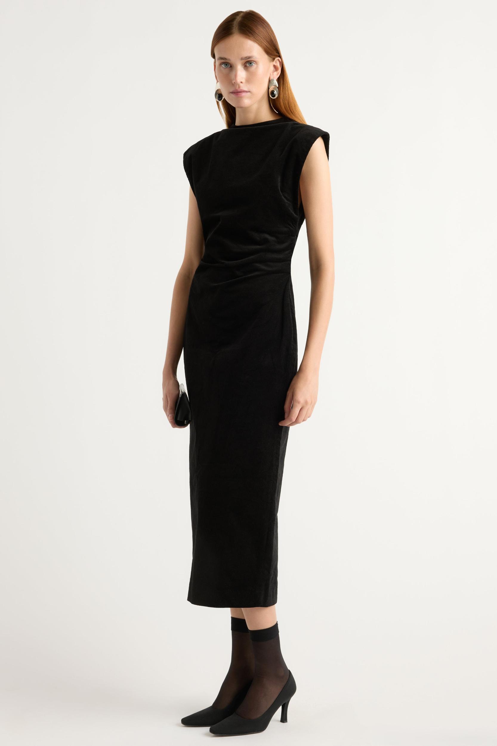 Cambria Structured Corduroy Dress Product Image