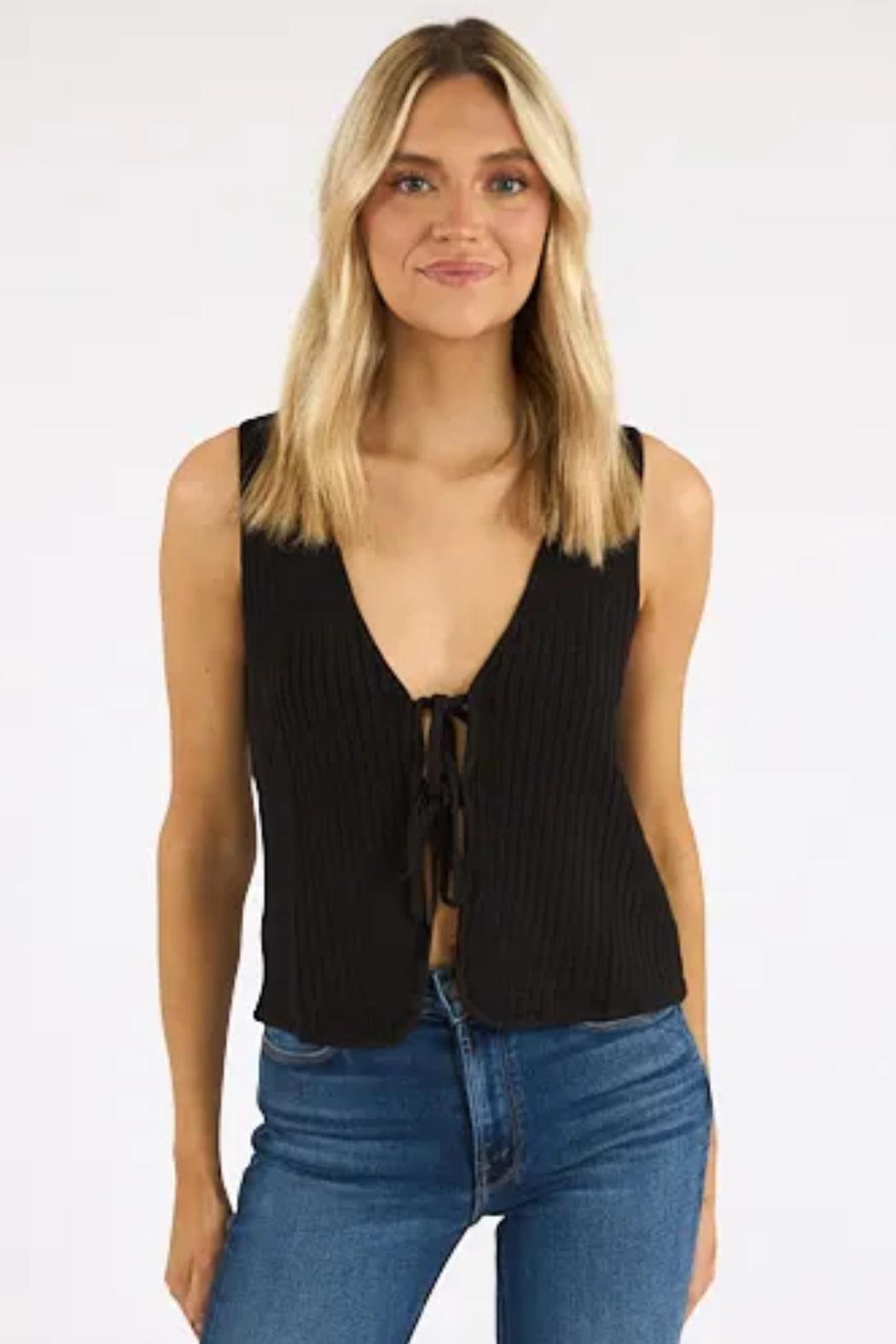 Time Out Tie Top Product Image