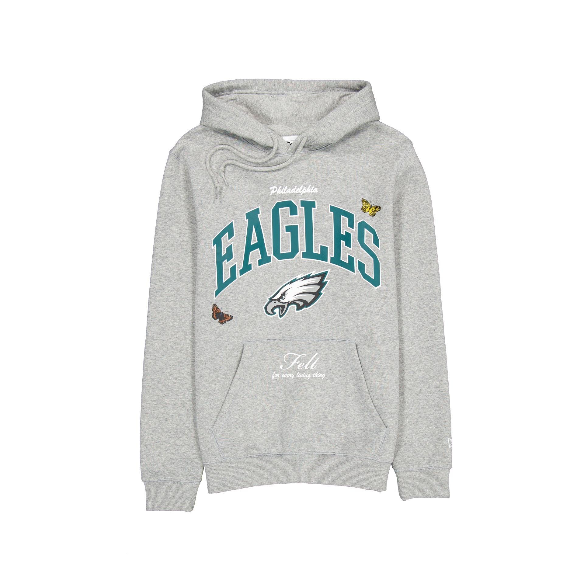FELT x Los Angeles Chargers Gray Hoodie Male Product Image