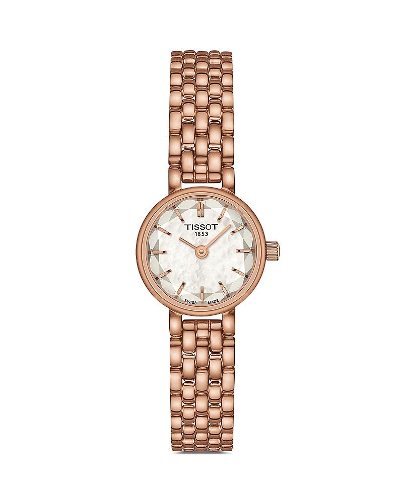 Tissot Womens Lovely Quartz Analog Rose Gold Tone Stainless Steel Bracelet Watch Product Image